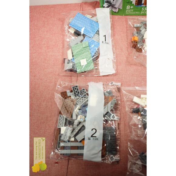 LEGO Minecraft The Pickaxe Mine 21277 (Parts Only) - Picture 8 of 13